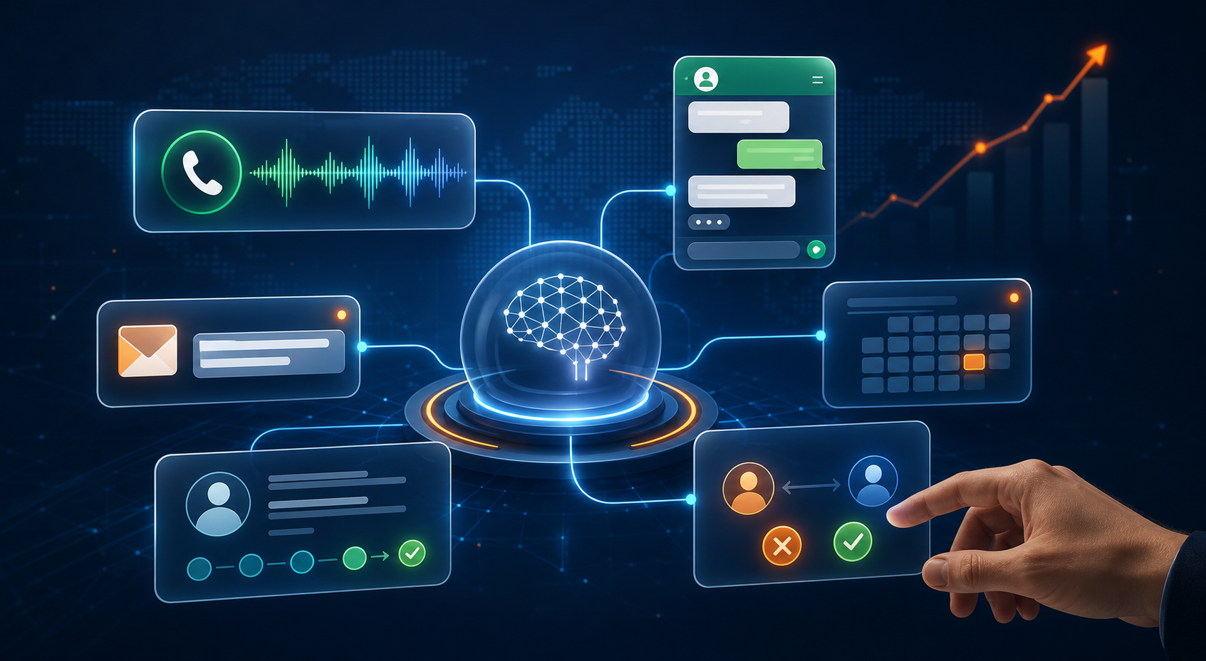 AI Voice Agents visual